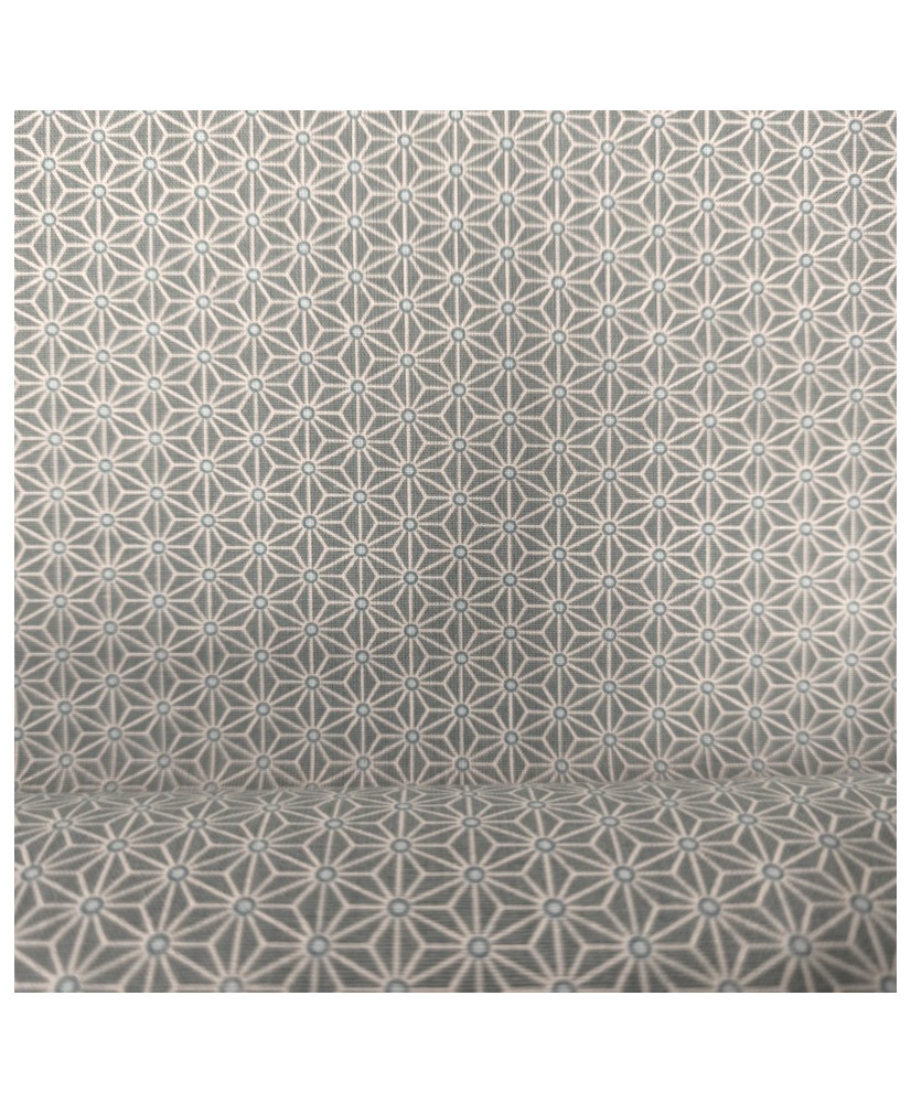 Tissu cretonne "saki"- Ether 160 cm