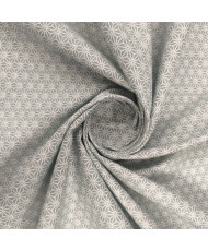 Tissu cretonne "saki"- Ether 160 cm
