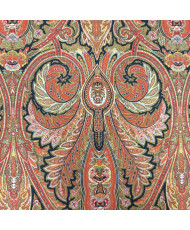 Tissu 100% Coton Valdrôme - Motif "Cachemire"
