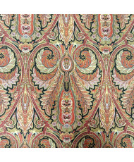 Tissu 100% Coton Valdrôme - Motif "Cachemire"