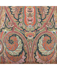 Tissu 100% Coton Valdrôme - Motif "Cachemire"