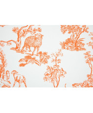 Tissu 100% Coton " Angelots"  – Motif Toile de Jouy  Angelots