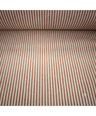 copy of Tissu Tissé Teint 100% Coton – Rayures Fines coloris Peanut