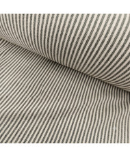 copy of Tissu Tissé Teint 100% Coton – Rayures Fines coloris Peanut