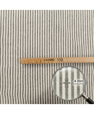 copy of Tissu Tissé Teint 100% Coton – Rayures Fines coloris Peanut