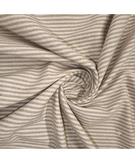 copy of Tissu Tissé Teint 100% Coton – Rayures Fines coloris Peanut