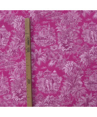 Cretonne Mini Maharani Fuchsia