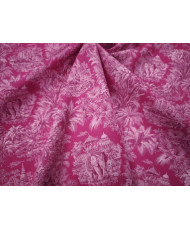copy of Mini Maharani Orange/Red Cretonne Fabric