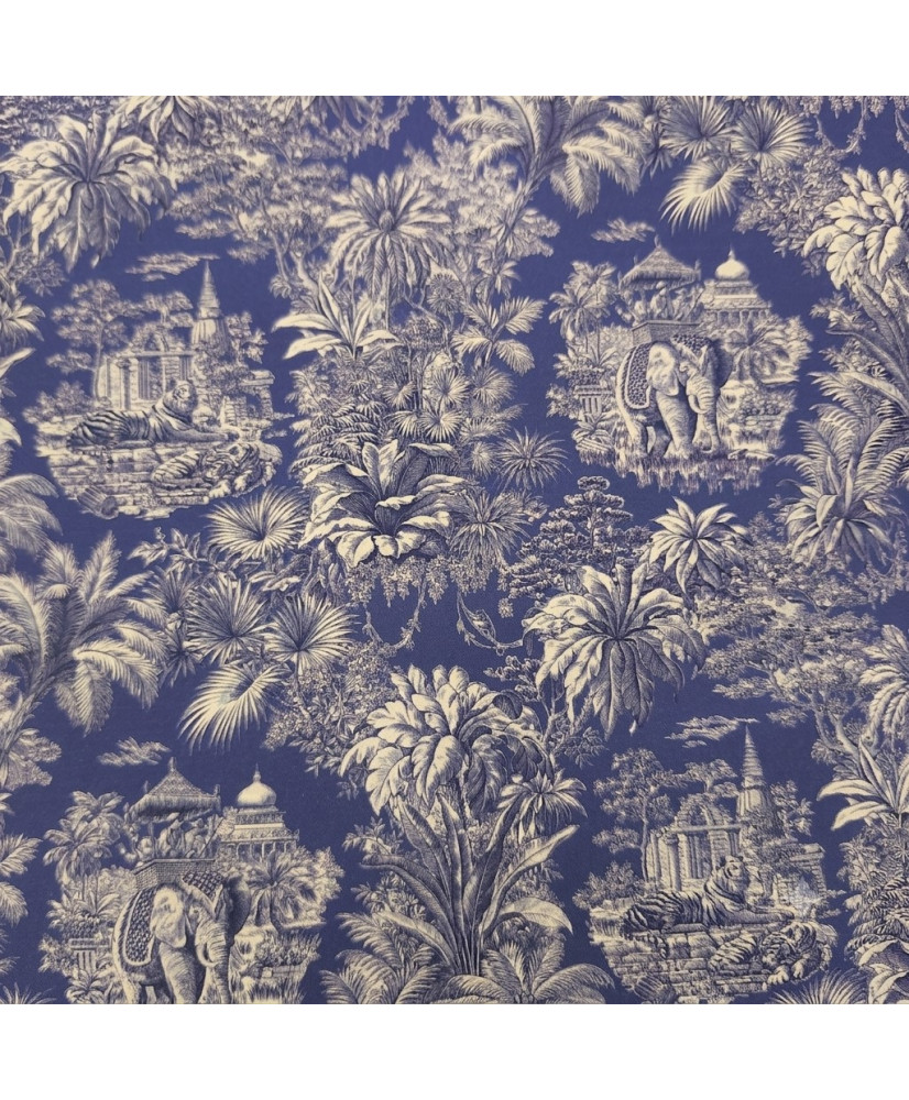 copy of Mini Maharani Orange/Red Cretonne Fabric