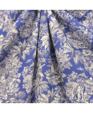 copy of Mini Maharani Orange/Red Cretonne Fabric