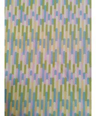 Cretonne géométrique pastel-Twilly- 140 cm