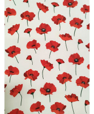 Poppy-Peony Cotton Cretonne – 140 cm
