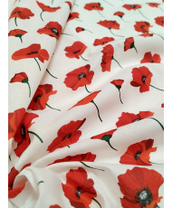 Poppy-Peony Cotton Cretonne – 140 cm