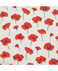 Poppy-Peony Cotton Cretonne – 140 cm