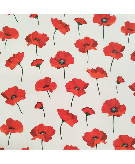 Cretonne Coquelicot-Peony-  140 cm
