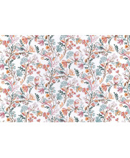 copy of Vertical quilted 'Santal et Suzy' Fuchsia
