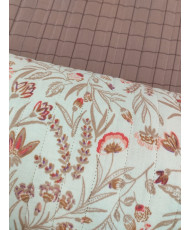 Reversible Quilted Double Gauze Cotton Fabric