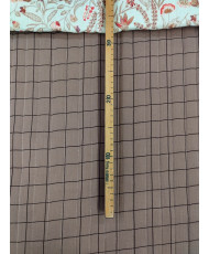Reversible Quilted Double Gauze Cotton Fabric