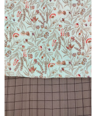 Reversible Quilted Double Gauze Cotton Fabric