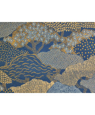 Coupon Hokkaido bleu- Jacquard