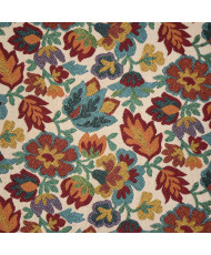 Jacquard "Giorgia" Fantaisie Floral – Multicolore