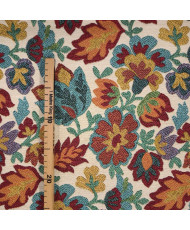Jacquard "Giorgia" Fantaisie Floral – Multicolore
