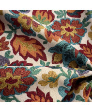 Jacquard "Giorgia" Fantaisie Floral – Multicolore