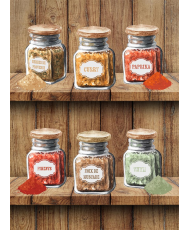 Pack of 3 Cotton Twill Kitchen Towels — Jars Collection