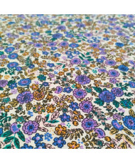 Violet & Camel Floral...