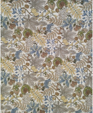 Tissu Nappage Imprimé Automnal Feuillage - 100% Polyester