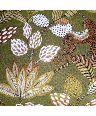 copy of "Soliman" Red Upholstery Jacquard Fabric