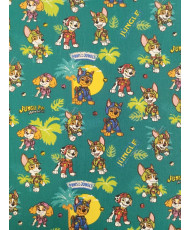 Tissu coton imprimé Pat’Patrouille – Jungle Adventure