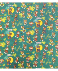 Tissu coton imprimé Pat’Patrouille – Jungle Adventure