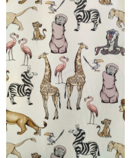 100% Cotton Lion King & Savanna Animals Fabric