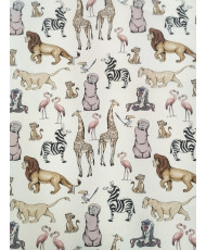 100% Cotton Lion King & Savanna Animals Fabric