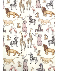 100% Cotton Lion King & Savanna Animals Fabric