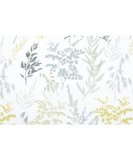 Enduit PVC "KALIPTUS" - Nappage - Motif Botanique Vert & Jaune