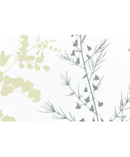 Enduit PVC "KALIPTUS" - Nappage - Motif Botanique Vert & Jaune