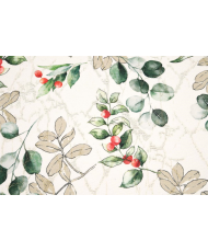 Tissu jacquard "Gaulthérie"