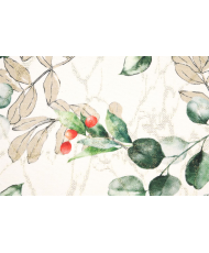 Tissu jacquard "Gaulthérie"