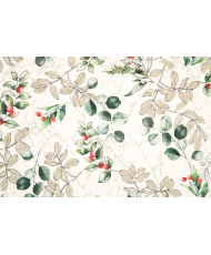 Tissu jacquard "Gaulthérie"