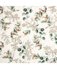 Tissu jacquard "Gaulthérie"
