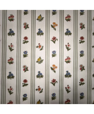 Tissu percale 100% coton "Borie" Vert sauge
