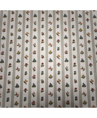 Tissu percale 100% coton "Borie" Vert sauge