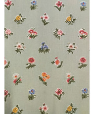 Tissu percale 100% coton "Demoiselle Amande"