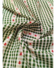Christmas Spruce Fabric – green