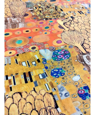 Coupon Toile coton Klimt-280 cm de large