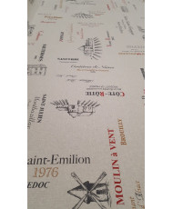 Cartes des vins Palace-Enduit