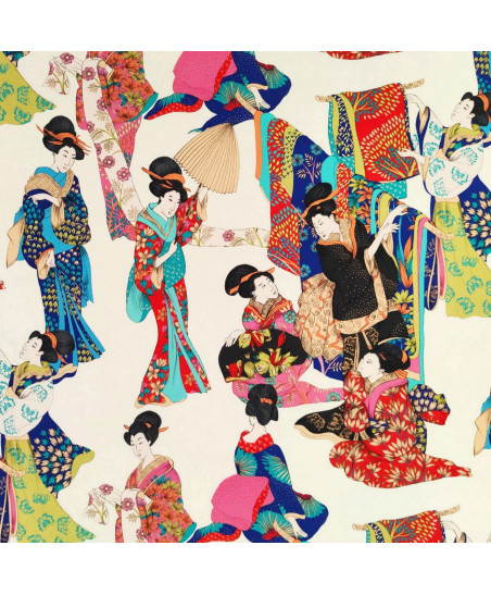 Kimono Fond crème
