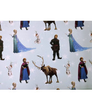 La Reine des neiges et Olaf, Anna, Kristoff, Sven